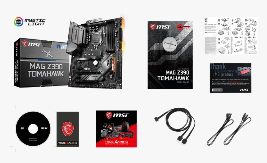Transparent Intel Inside Logo Png - Msi Mag Z390 Tomahawk, Png Download