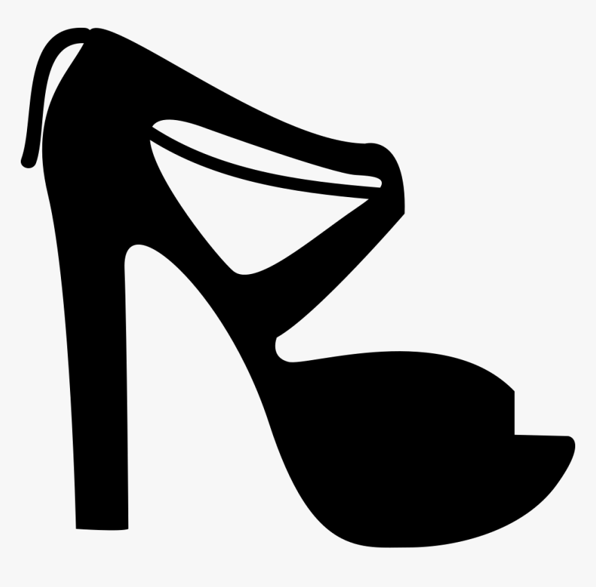 Footwear,high Heels,basic Pump,shoe,leg,clip Art,court - High Heel Shoe Silhouette Png, Transparent Png