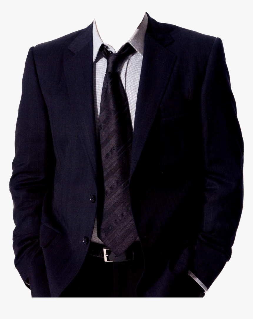 Suit And Tie No Head - Suit Png, Transparent Png