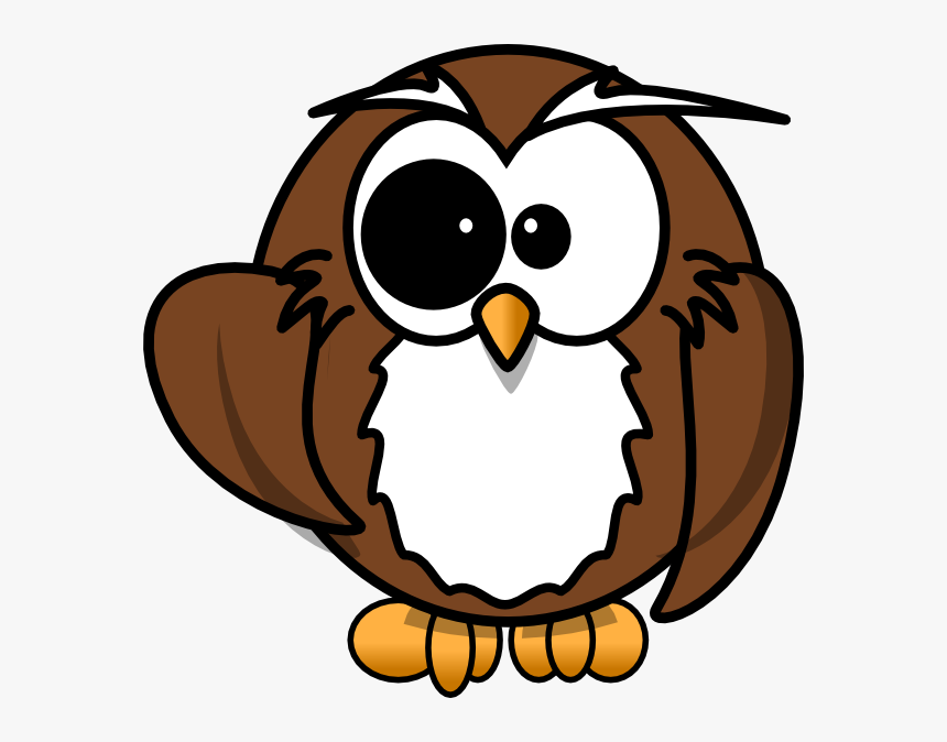 Geek Owl Svg Clip Arts - Cartoon Owl Transparent Background, HD Png Download
