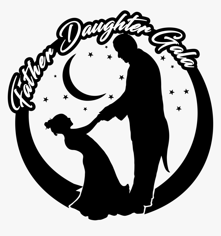 Transparent Dance Clip Art - Daddy Daughter Dance Silhouette, HD Png Download