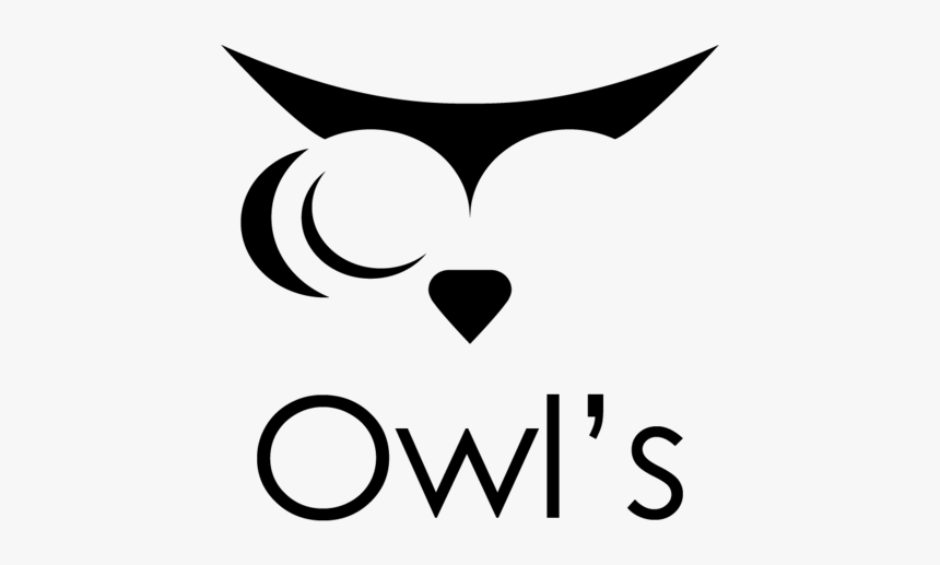 Owl Logo Black - Emblem, HD Png Download