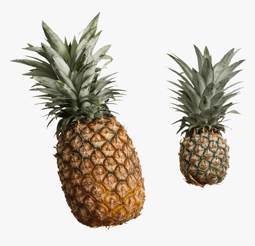 Pineapple Png File - Fruits And Vegetables Corner Border, Transparent Png