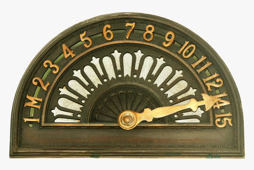 Old Elevator Dial, HD Png Download