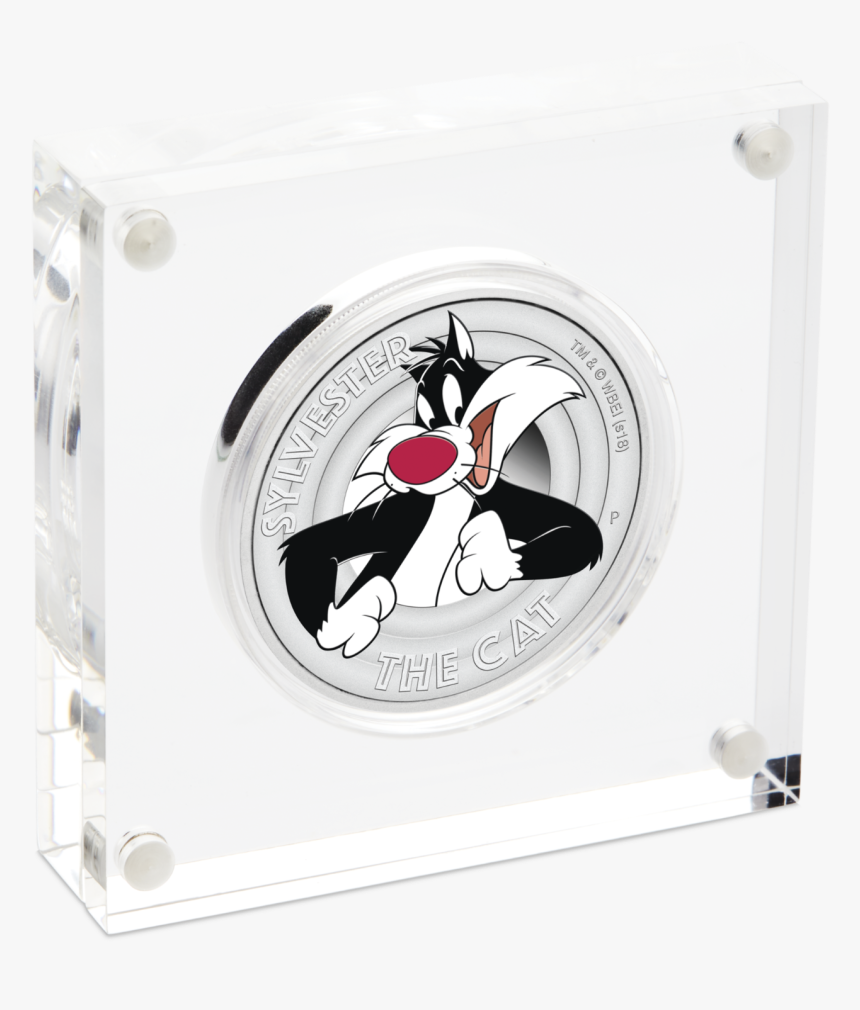 2018 Tuvalu Looney Tunes Sylvester The Cat 1/2oz Silver - Suicide Squad Joker Silver Coin, HD Png Download