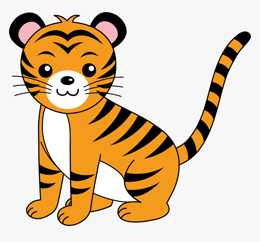 Animal Clipart Animal Clip Art Image - Tiger Clipart, HD Png Download
