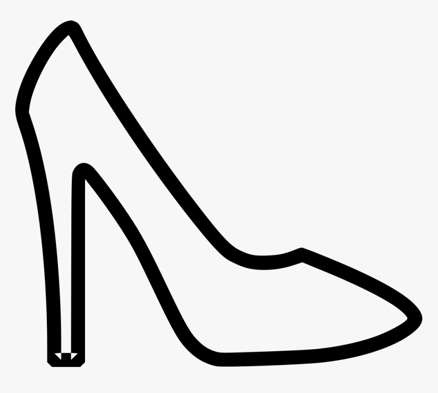 Shoes High Heels Footwear Fashion Women - Sandália Png, Transparent Png