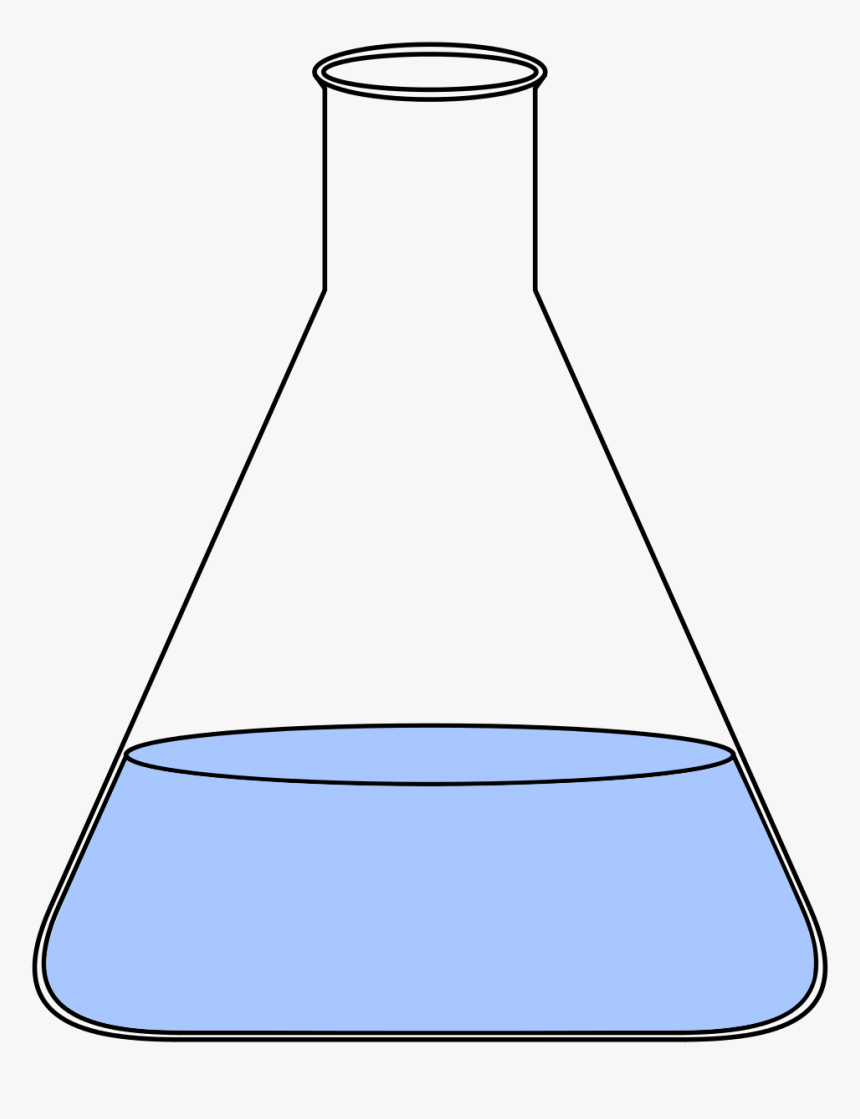 Erlenmeyer Flask Laboratory Flasks Volumetric Flask - Erlenmeyerkolben Clipart, HD Png Download