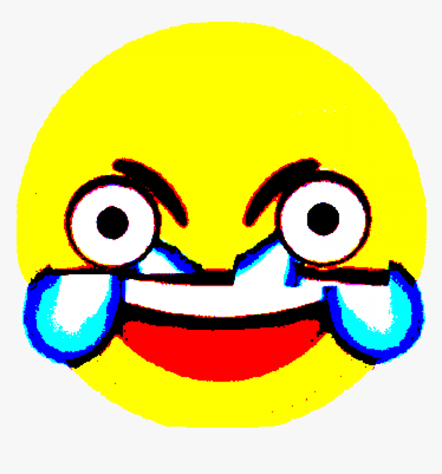 Free Png Download Open Eye Crying Laughing Emoji Png - Crying Laughing Emoji Png, Transparent Png