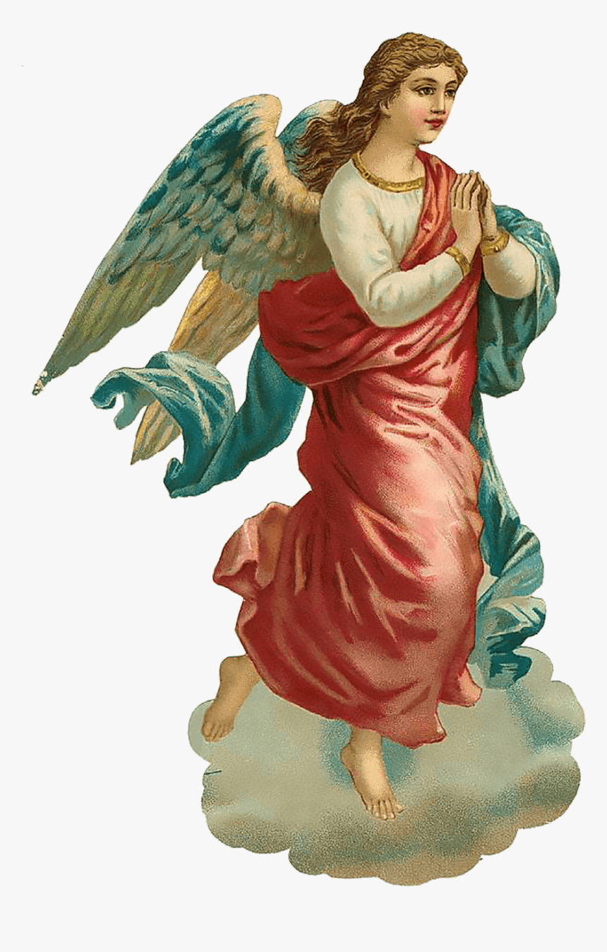 Victorian Vintage Angel Cloud - Angel Png Transparente, Png Download