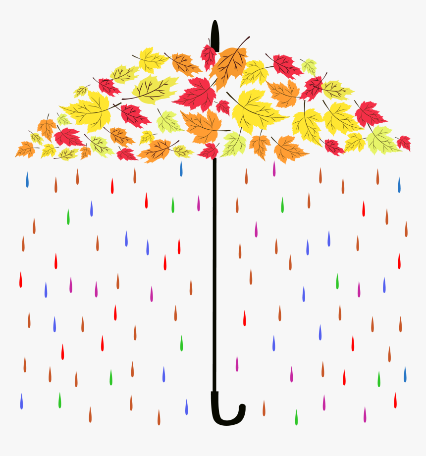 Autumn Rain Png Hd - Autumn Vectors, Transparent Png