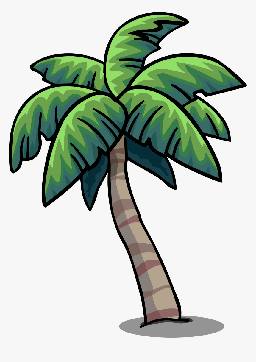 Tropical Palm Sprite - Palm Tree Hammock Clipart, HD Png Download