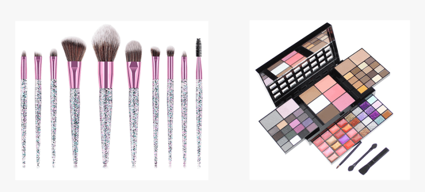 How To Use Makeup Brush - Kit De Sombras De Ojos Para Niña, HD Png Download