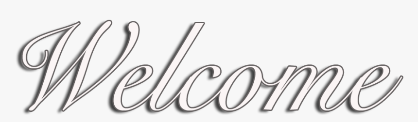 Welcome Free Vector Download Png - Calligraphy, Transparent Png