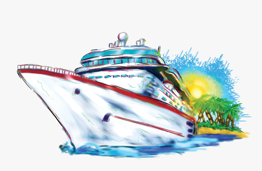 Cruise Ship Transparent Image - Cruise Ship Clipart, HD Png Download