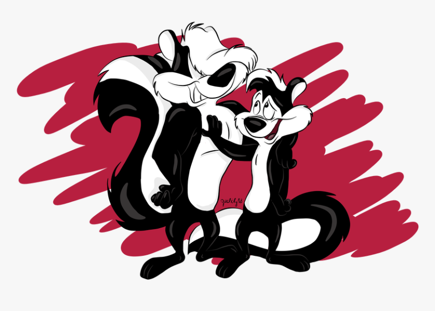 Transparent Pepe Le Pew Clipart - Sylvester And Pepe Le Pew, HD Png Download