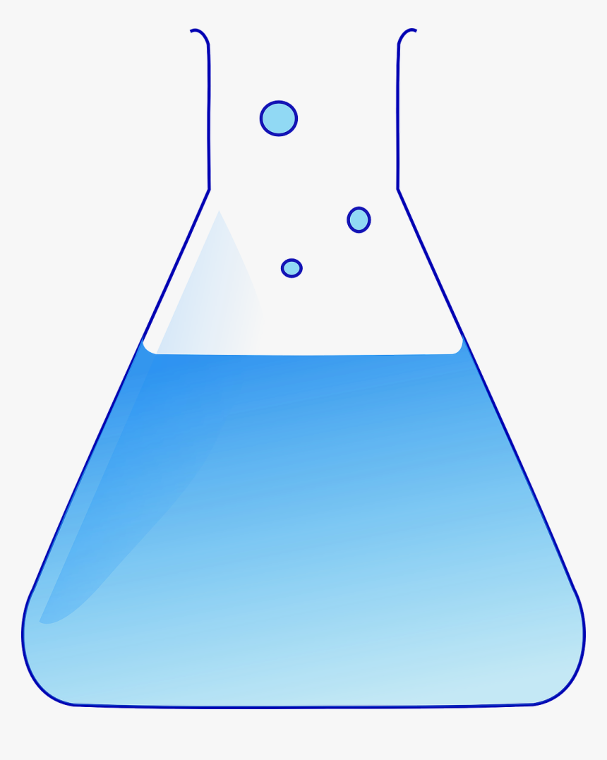 Acid In A Conical Flask, HD Png Download