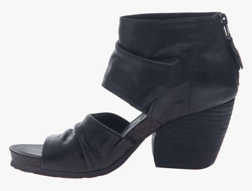 Womens Heel Sandal Patchouli In Black Inside View 
 - Sandal, HD Png Download