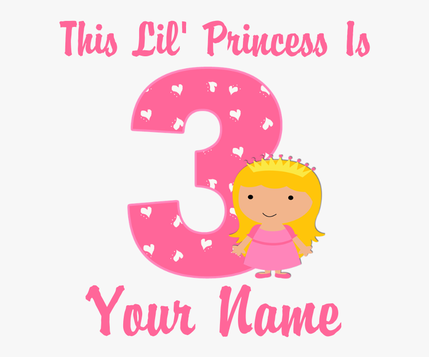 Transparent Number 2 Birthday Png - 3rd Birthday Png, Png Download