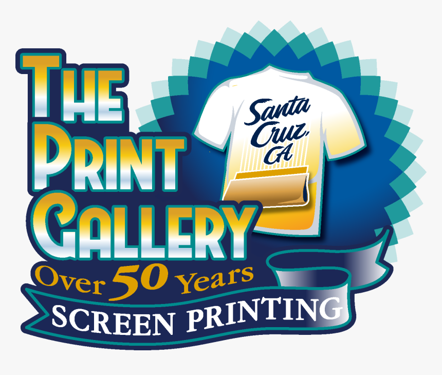 Screen Printing T Shirts & Embroidery Services In Santa - Illustration, HD Png Download
