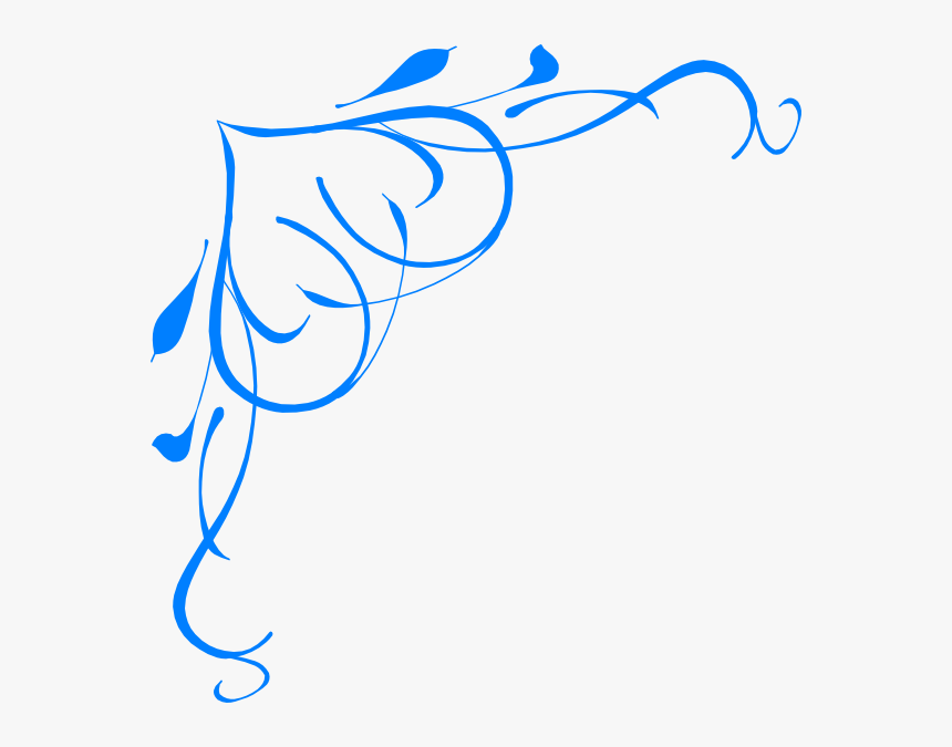 Border Design Blue And Pink, HD Png Download
