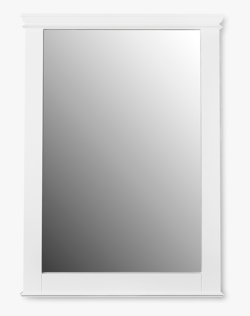 Bathroom Mirrors - Portsmouth Mirror - White - Mirror, HD Png Download