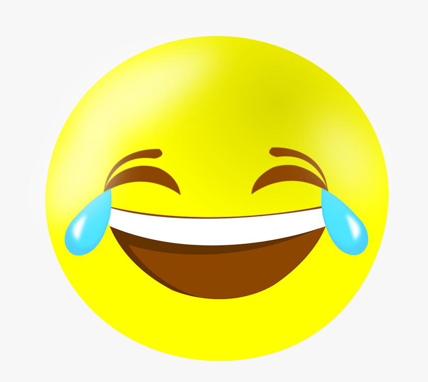 Emogi, Smile, Emotion, Emoticon, Crying With Laughter - Smiley, HD Png Download