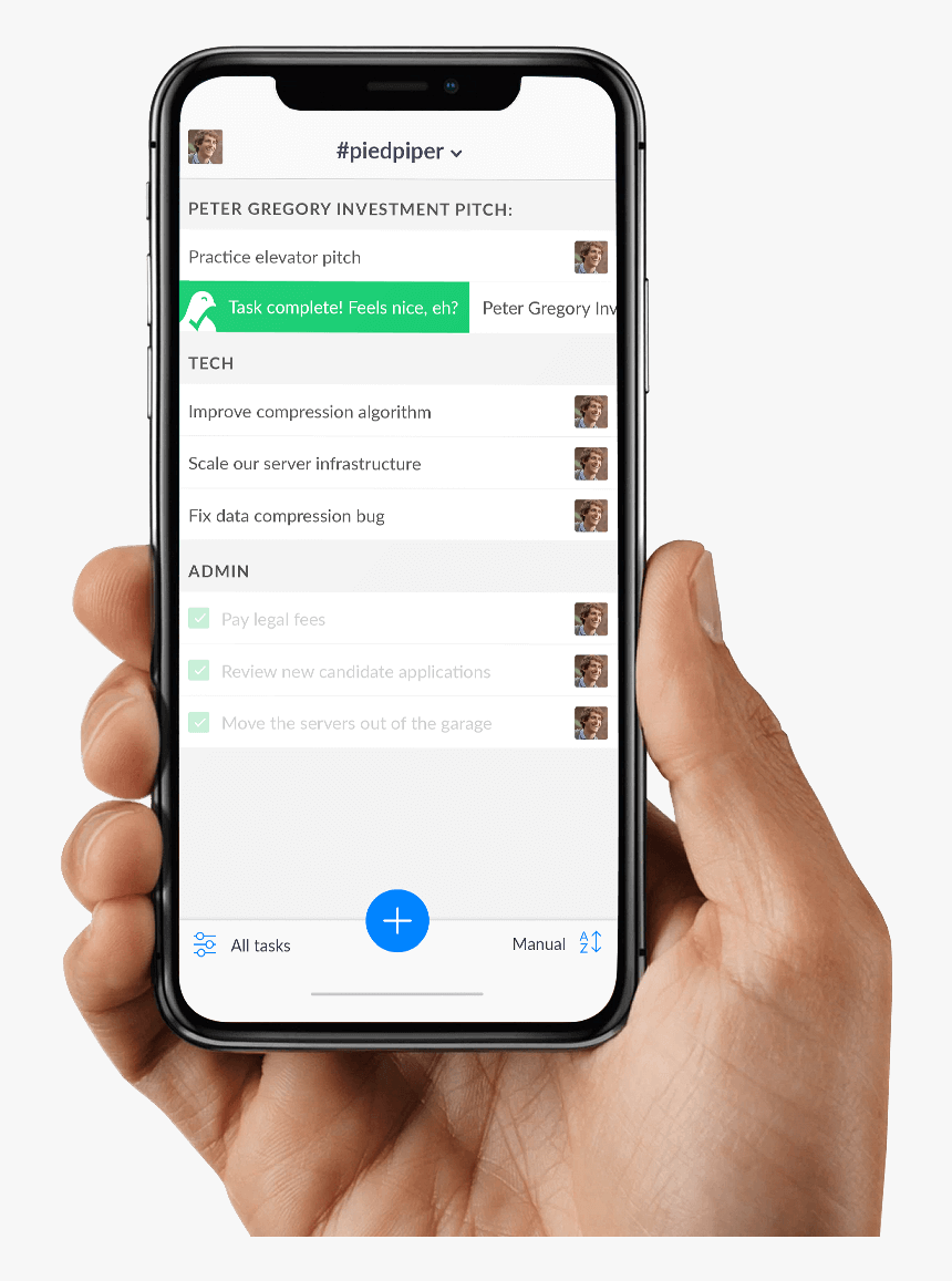 Phone In Hand, HD Png Download