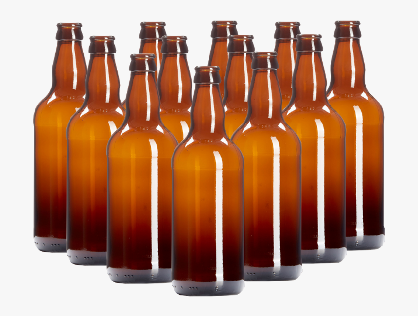 Free Download 500ml Brown / Amber Glass Beer Bottles - Beer Bottles Clipart, HD Png Download