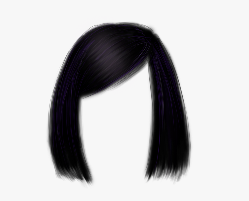 Hair Png - Black Women Hair Png, Transparent Png