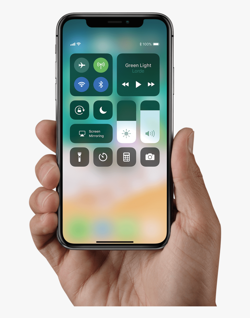Mobile Device,portable Communications Phone,mobile - Hand Holding Iphone Png, Transparent Png