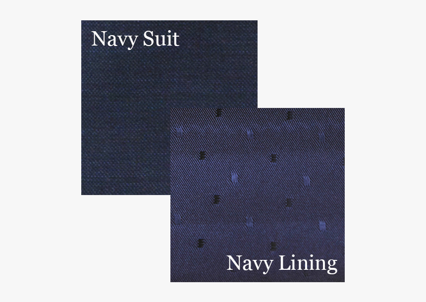 Navy Swatch & Lining - Suit, HD Png Download