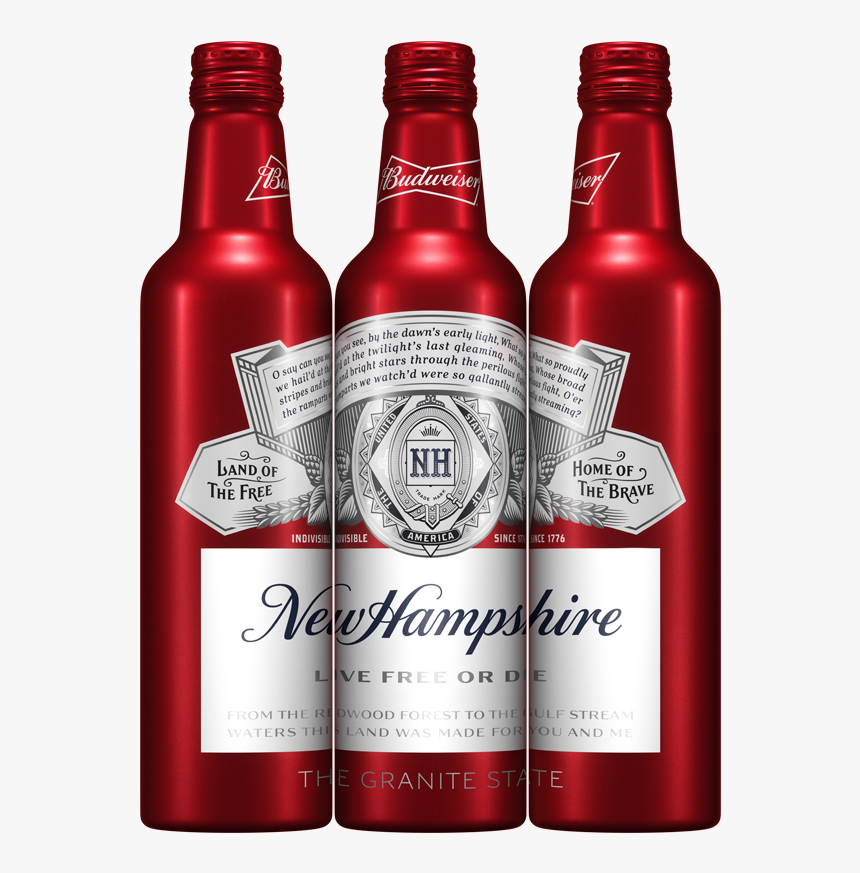 Transparent Bud Light Bottle Png - Busch Beer Red Bottle, Png Download