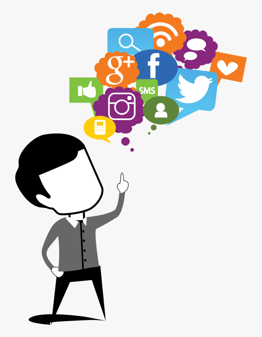 Social Media Marketing Melbourne - Social Media Marketer Png, Transparent Png