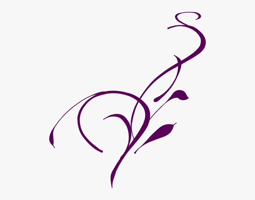 Swirl 2 Clip Art - Vine Clip Art, HD Png Download