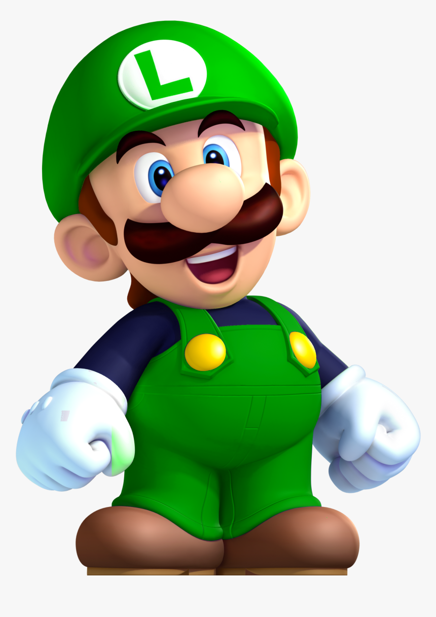 Old School Luigi - Luigi Bros, HD Png Download