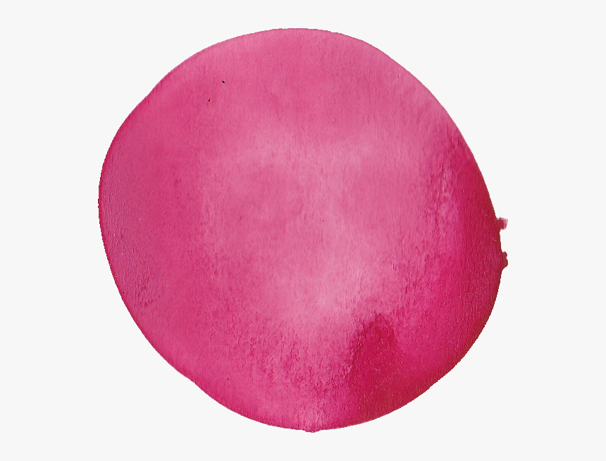 Pink Watercolor Dot Png, Transparent Png