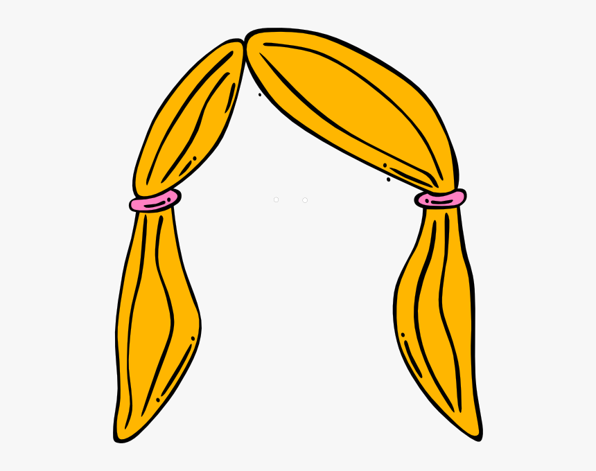 Brown Hair Clipart Wig - Hair Clipart, HD Png Download