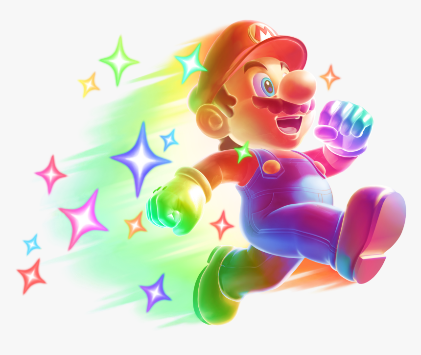 Super Mario Star Mario, HD Png Download , Transparent Png Image - PNGitem