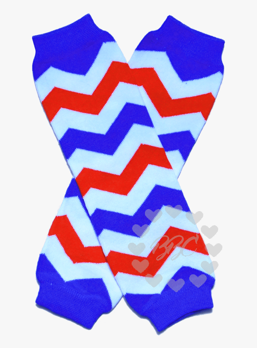 Red White And Blue Legwarmers - Sock, HD Png Download