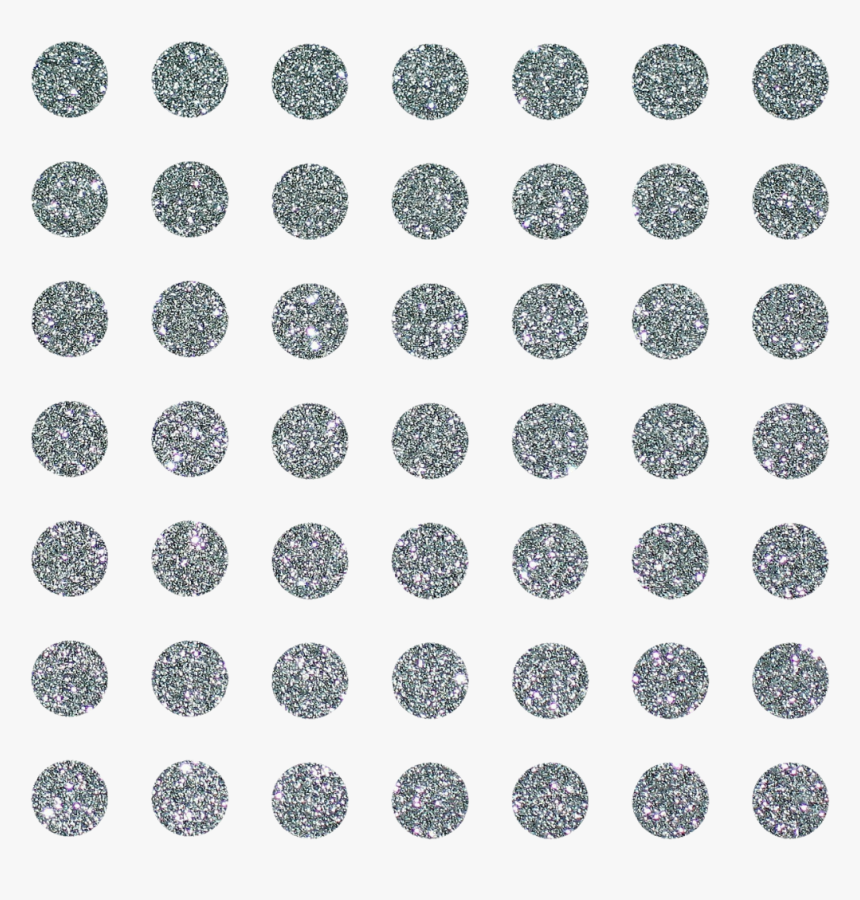 Transparent Polka Dot Png - Silver Polka Dot Png, Png Download