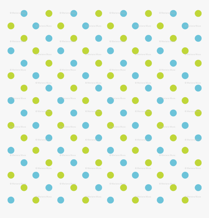 Transparent Polka Dot Apple Clipart - Transparent Green Polka Dots, HD Png Download