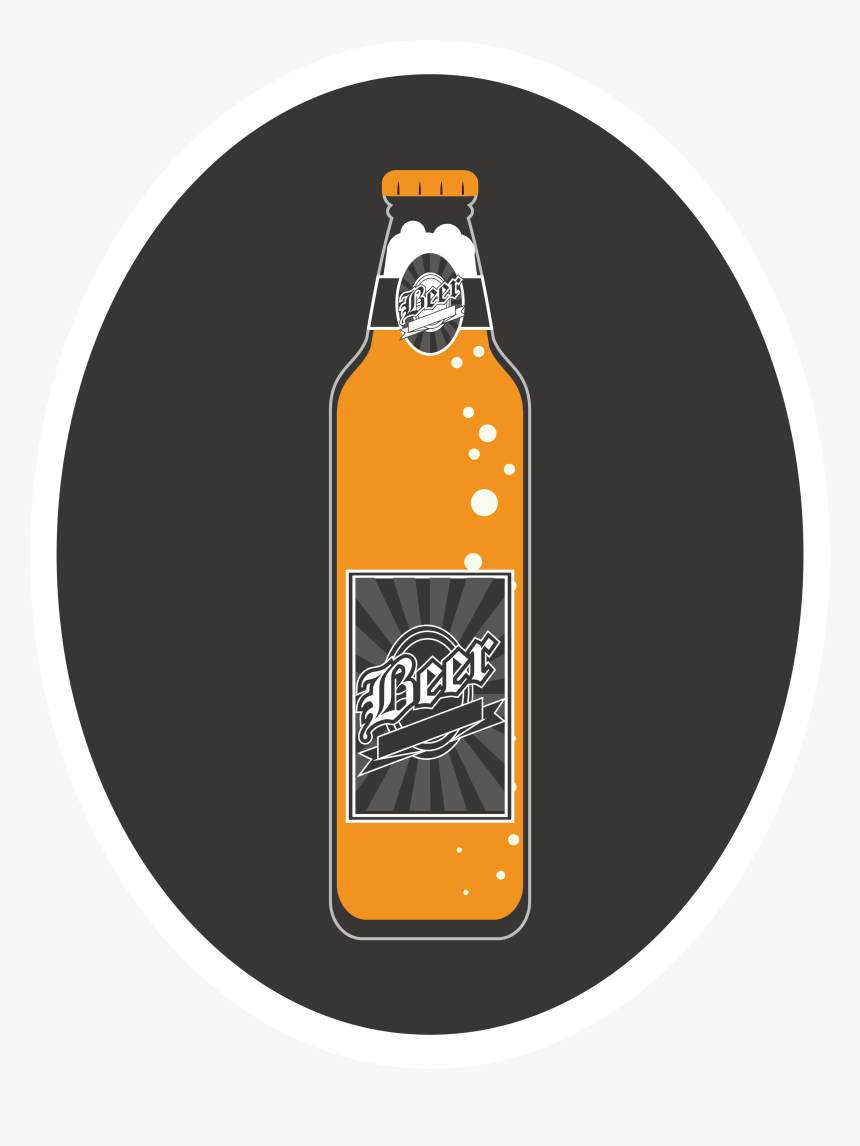 Beer Vector Sticker Png Download - Beer, Transparent Png