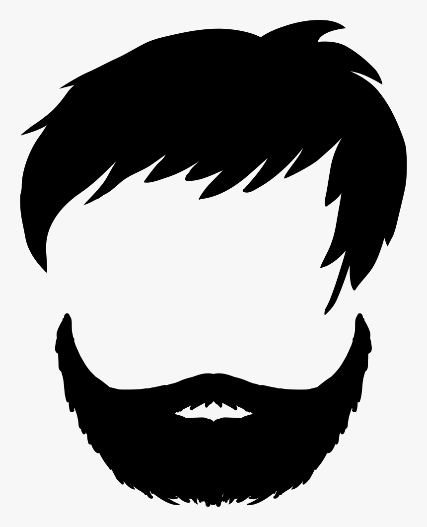 Transparent Realistic Beard Png - Icon Beard Png, Png Download