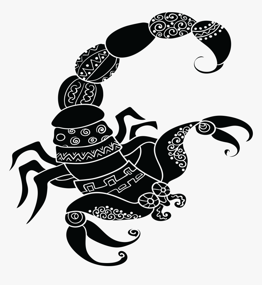 Download Scorpio Zodiac Symbol Transparent Background - Scorpio Transparent Background, HD Png Download
