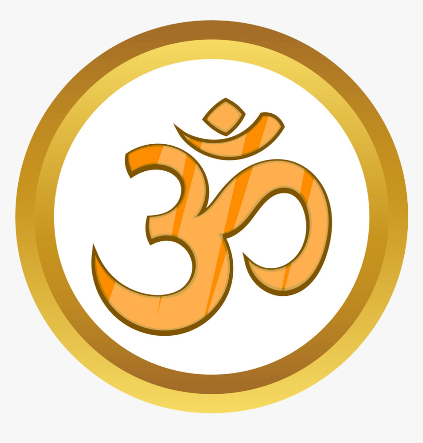 Om Logo Png Hd - Cartoon Hindu Symbol, Transparent Png