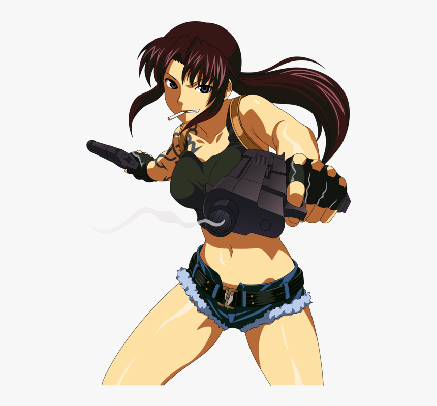 Revy From Black Lagoon, HD Png Download