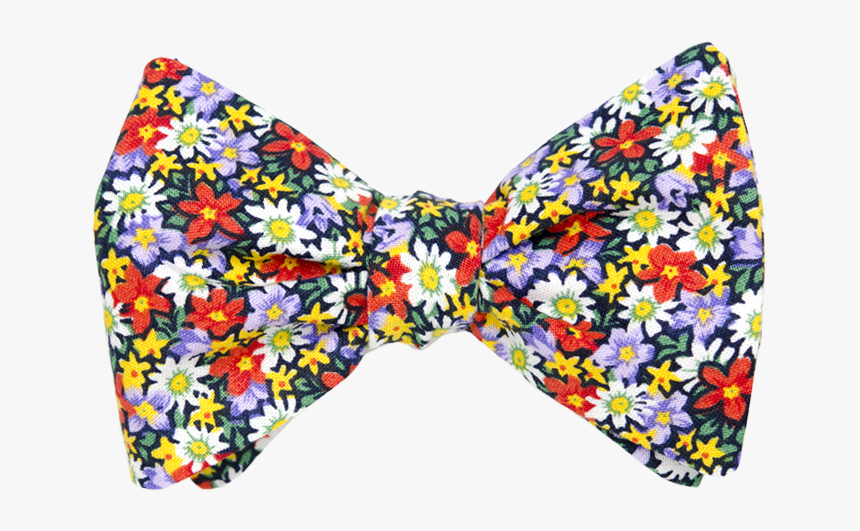 Flower Bow Tie Png, Transparent Png