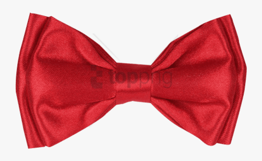 Red Bow Tie Png No Background - Transparent Bow Tie Png, Png Download