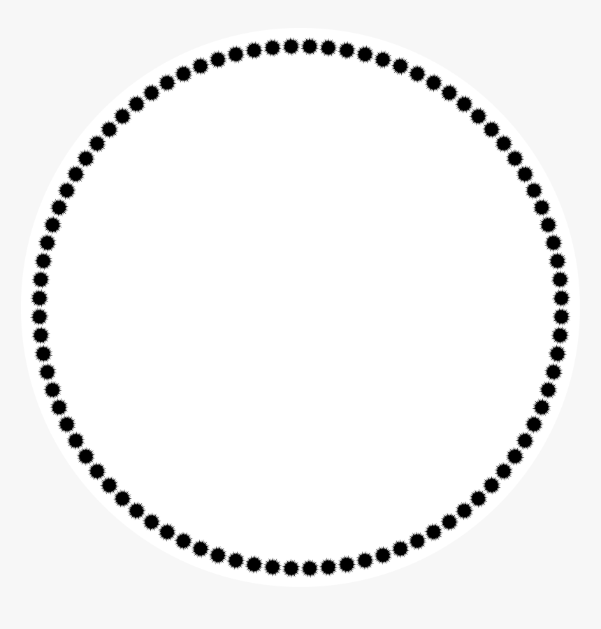 Circle Clipart Dot - Toppers De La Sirenita Bebe, HD Png Download